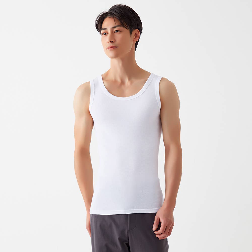 【綿100%/リブ】タンクトップ CK7420 E10