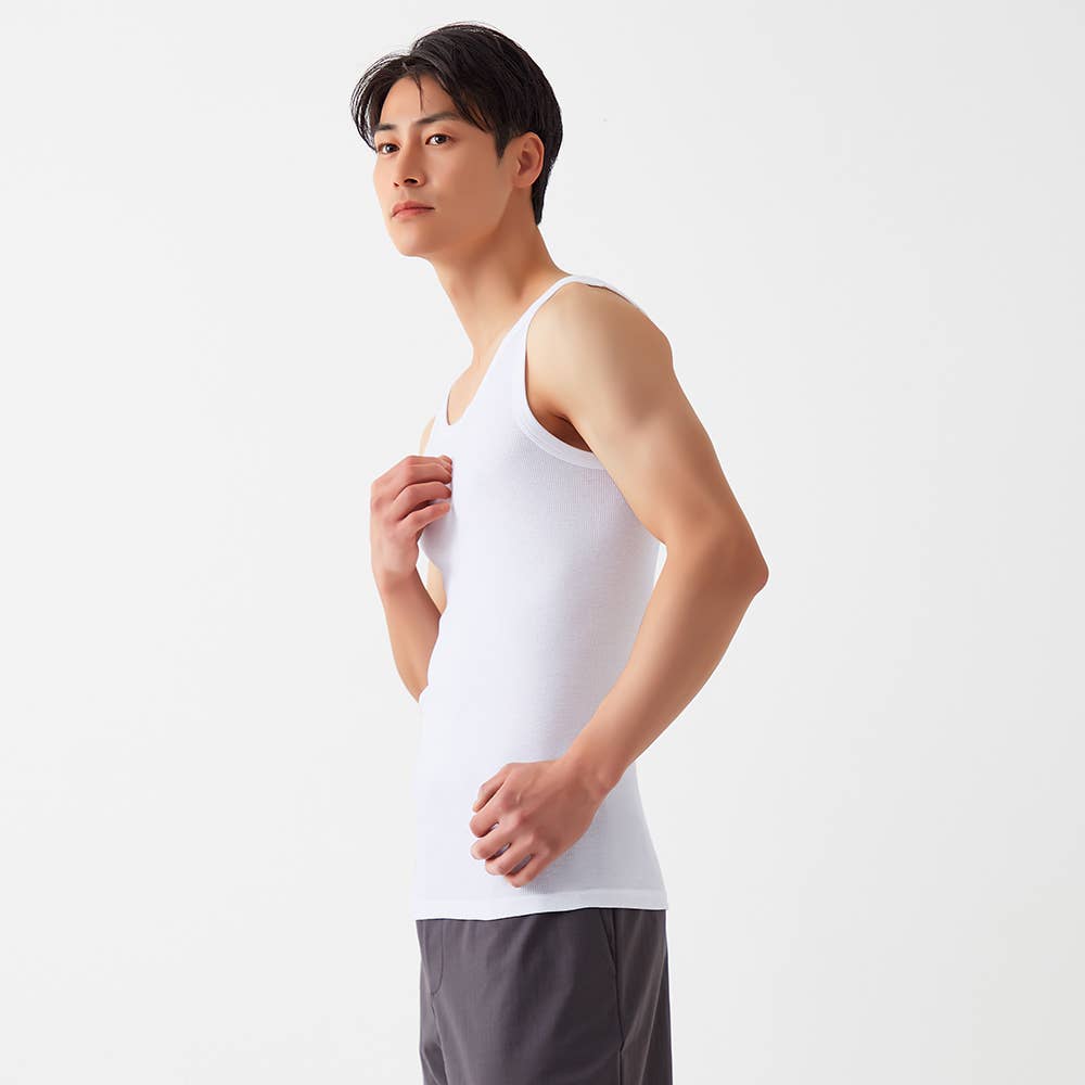 【綿100%/リブ】タンクトップ CK7420 E11