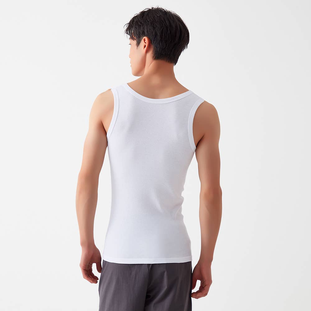 【綿100%/リブ】タンクトップ CK7420 E12