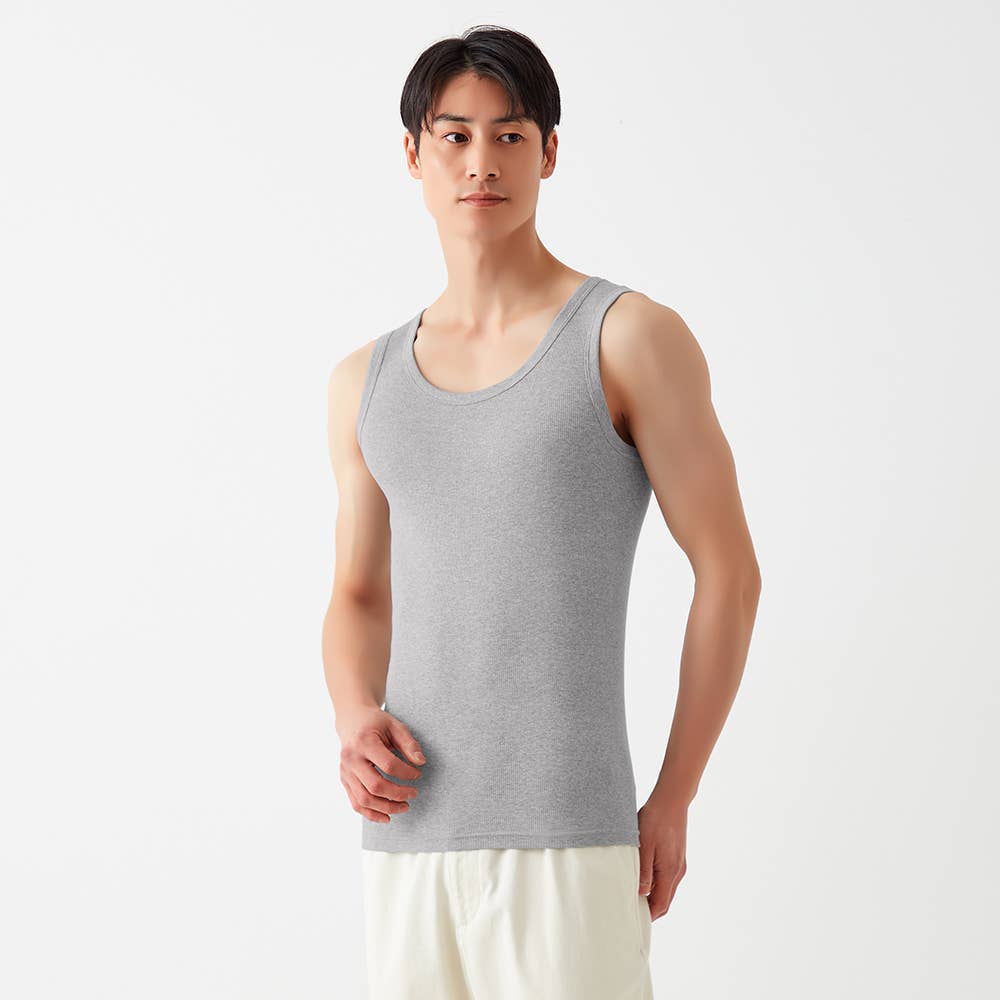 【綿100%/リブ】タンクトップ CK7420 E13
