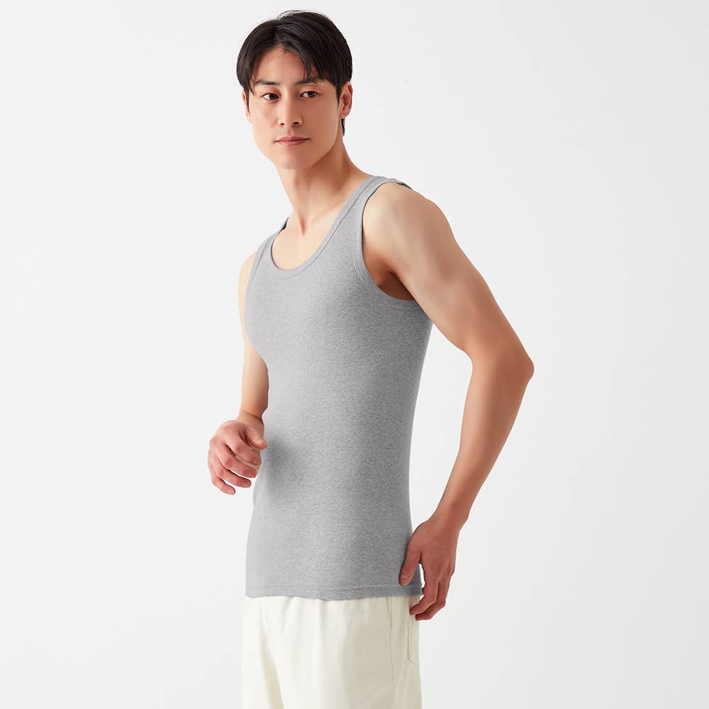 【綿100%/リブ】タンクトップ CK7420 E14