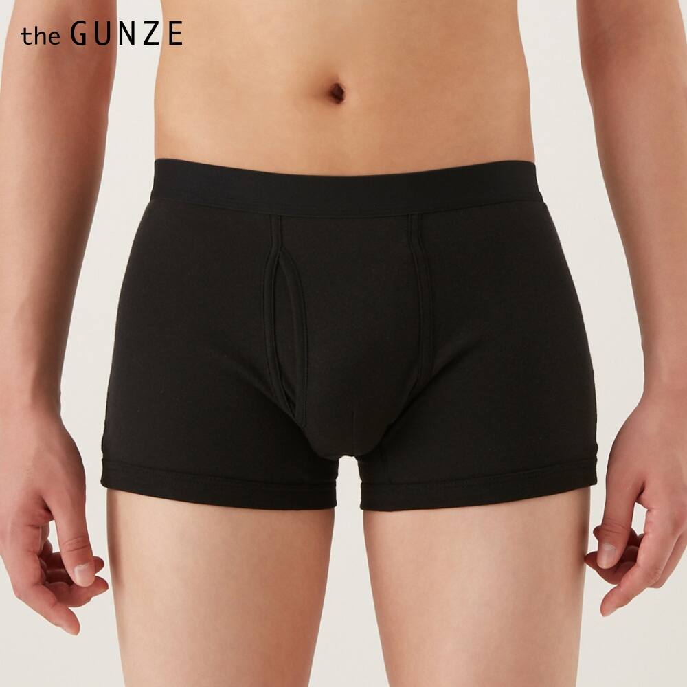 ＜GUNZE グンゼ＞ 10%OFF！BODY WILD(ボディワイルド) ボクサーパンツ（前あき）（メンズ）【SALE】 レッド M