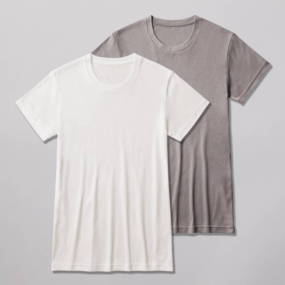 [GIFT] Set of 2 short-sleeved innerwear (boxed) [Free shipping] CK99152 Assorted