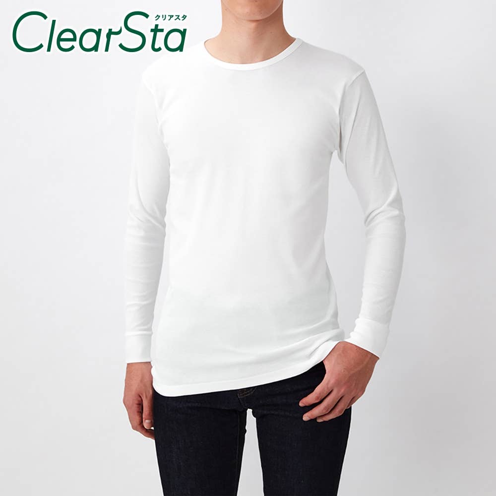 クルーネックロングｔシャツ メンズ Cv8008 メンズ トップス