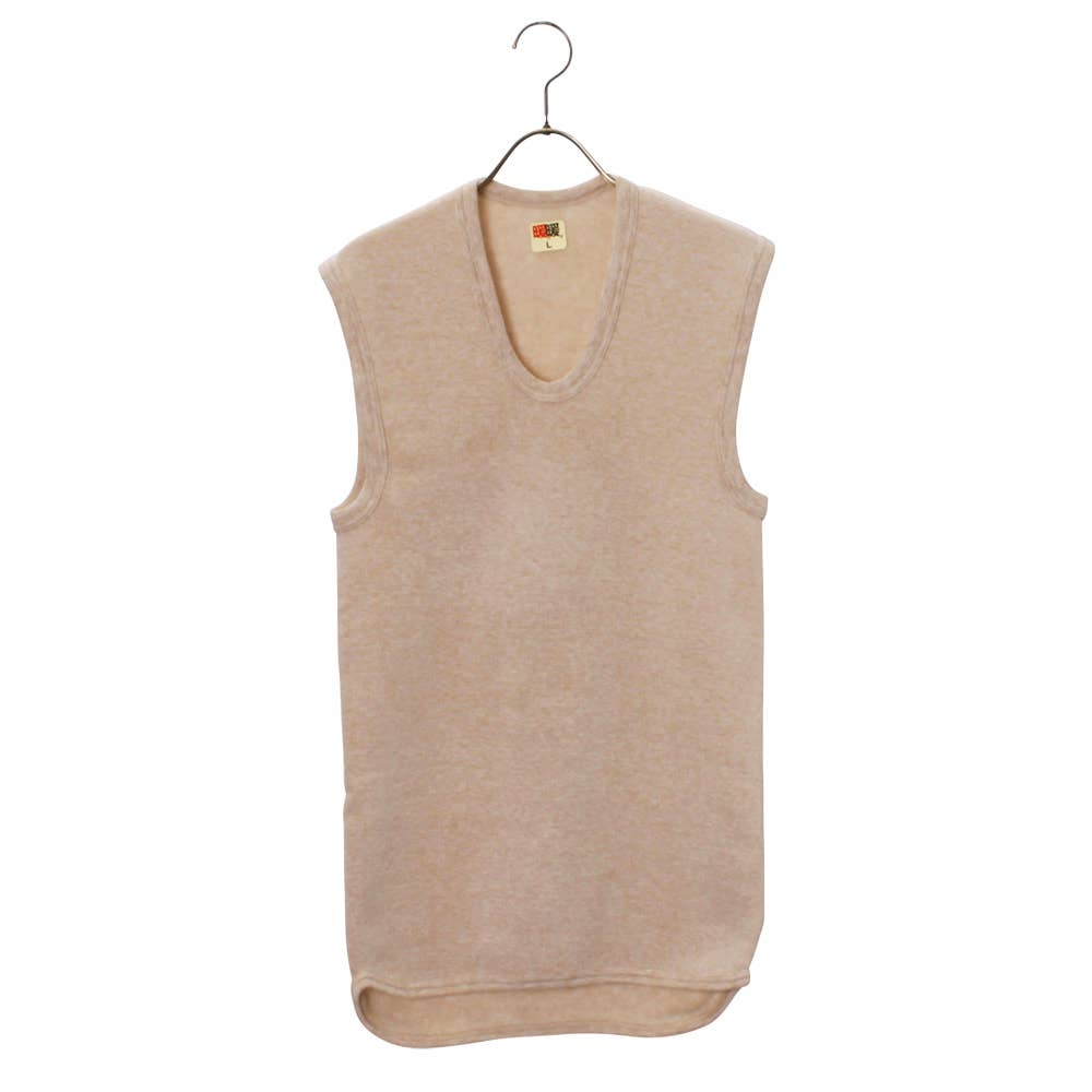 【暖か暖か】ベスト【SALE】 DDM218B ベージュ