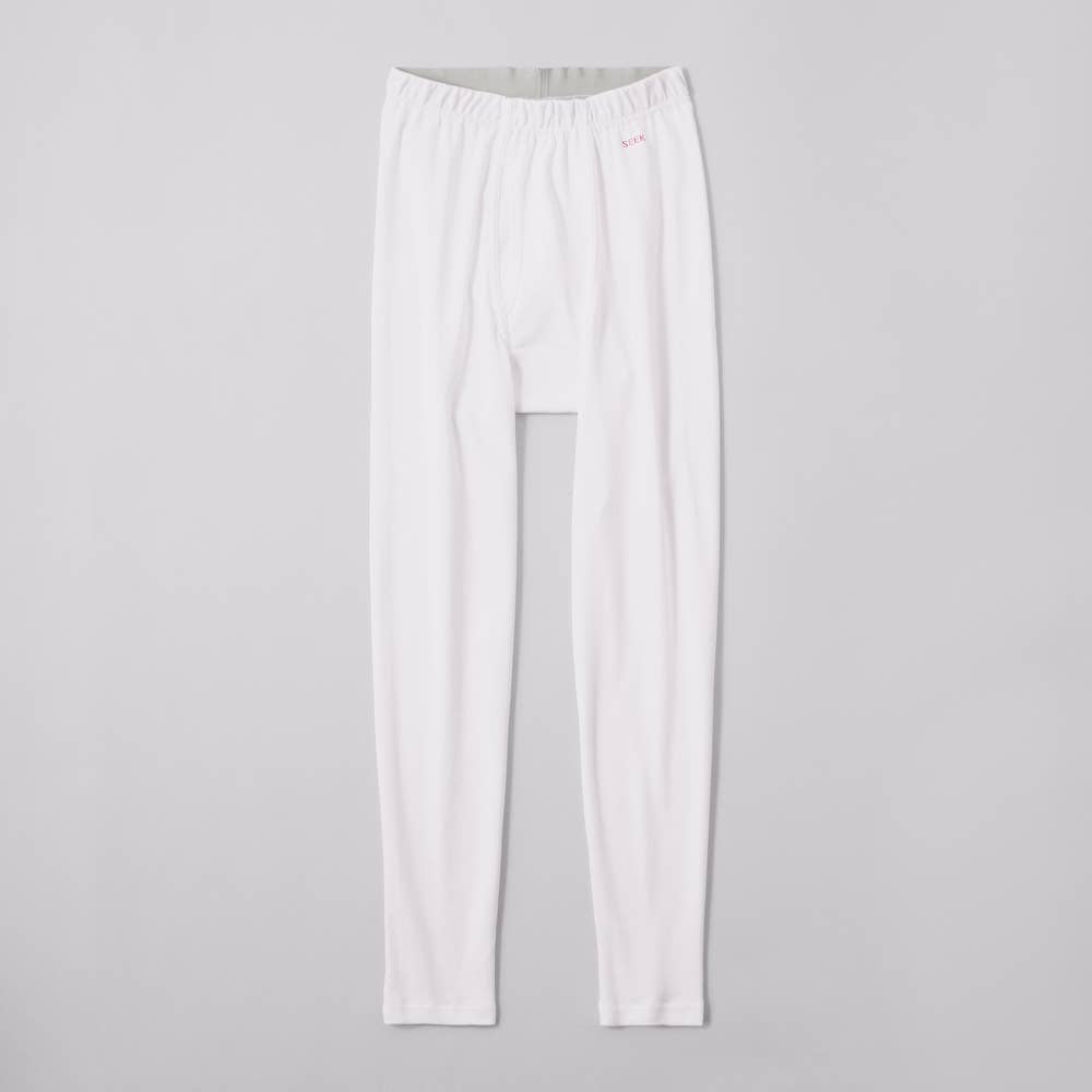 【綿100%/発熱】タイツ（前あき） EAC101 ホワイト