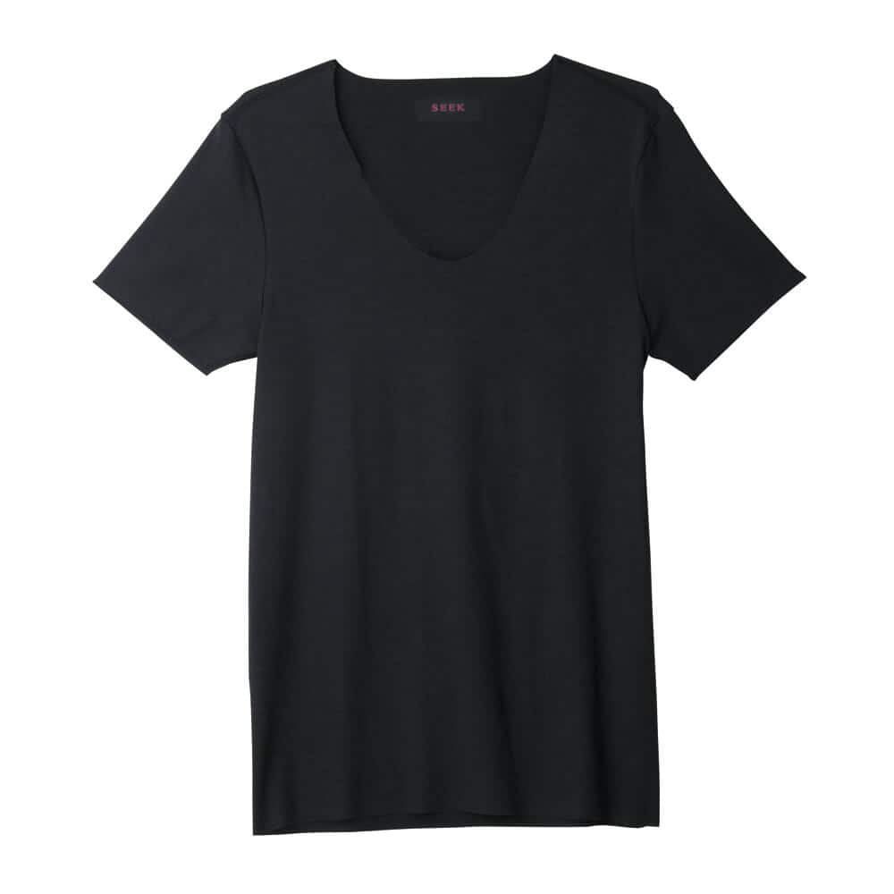 Hotmagic ｕネックｔシャツ 深めのuネック ｕ首 メンズ メンズ