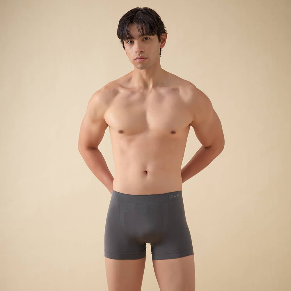 【立体成型】ハイゲージボクサーパンツ(前とじ) EEC180 E12