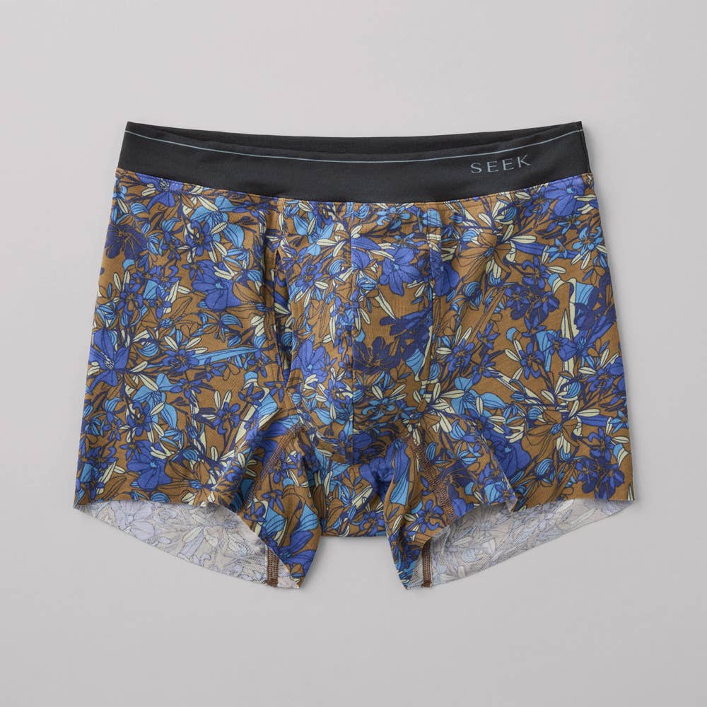 【裾きりっぱなし】ボクサーパンツ（前あき） EEC680B-00032 キャメル