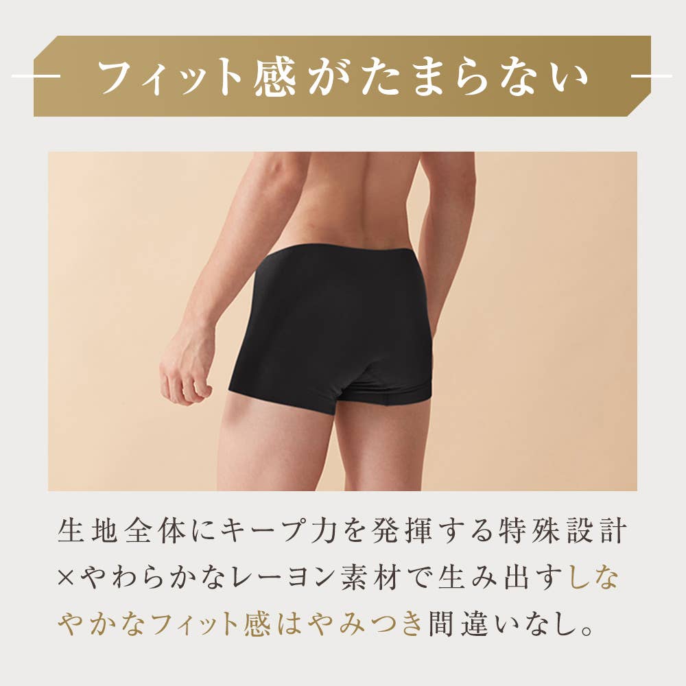 【裾きりっぱなし】ボクサーパンツ(前あき) EEC680B-00032 E7