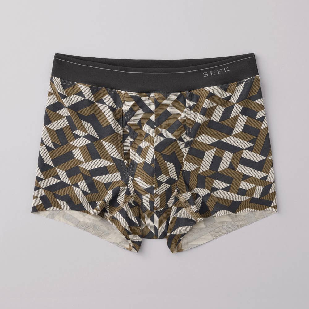 【裾きりっぱなし】ボクサーパンツ（前あき） EEC680C-00087 トープ