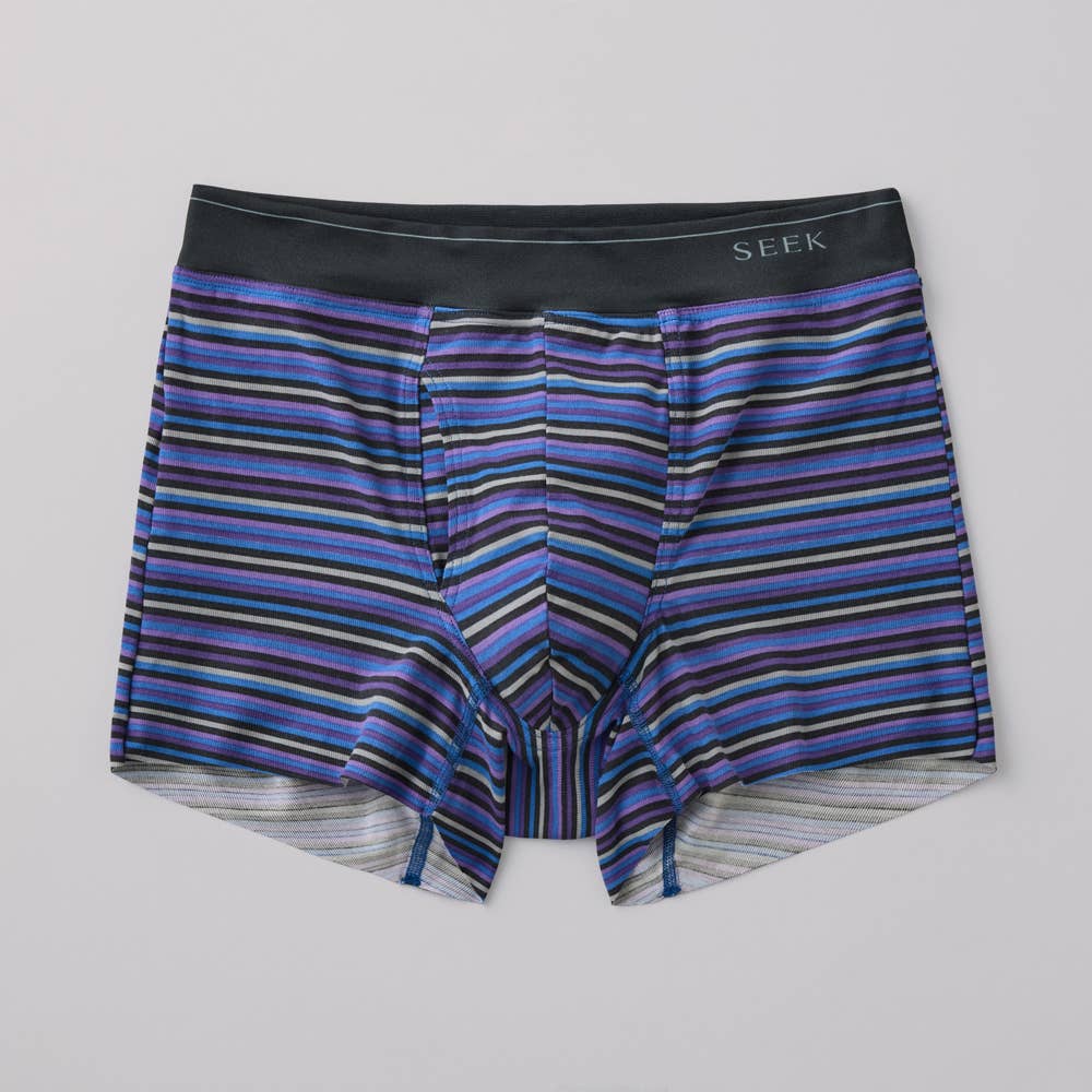 【裾きりっぱなし】ボクサーパンツ（前あき） EEC690A-000DC クワイエットパープル