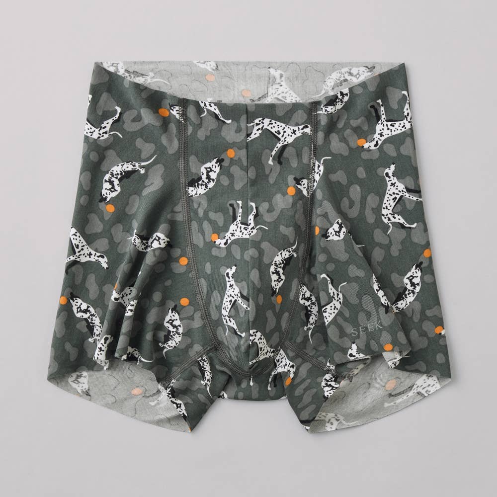 【腰ゴムなし】エアーズボクサーパンツ（前とじ） EEC880C-00021 グレー