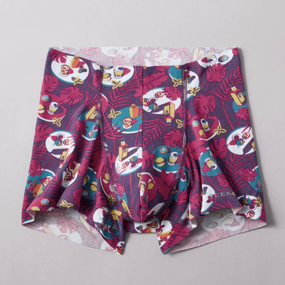 【腰ゴムなし】エアーズボクサーパンツ（前とじ） EEC880C-000GK ピュールピーチ