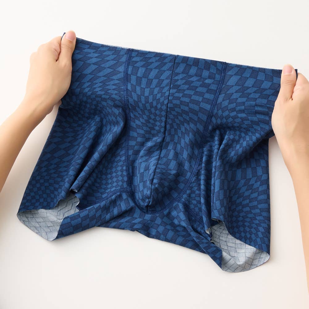 【腰ゴムなし】エアーズボクサーパンツ(前とじ) EEC880D-00063 E12