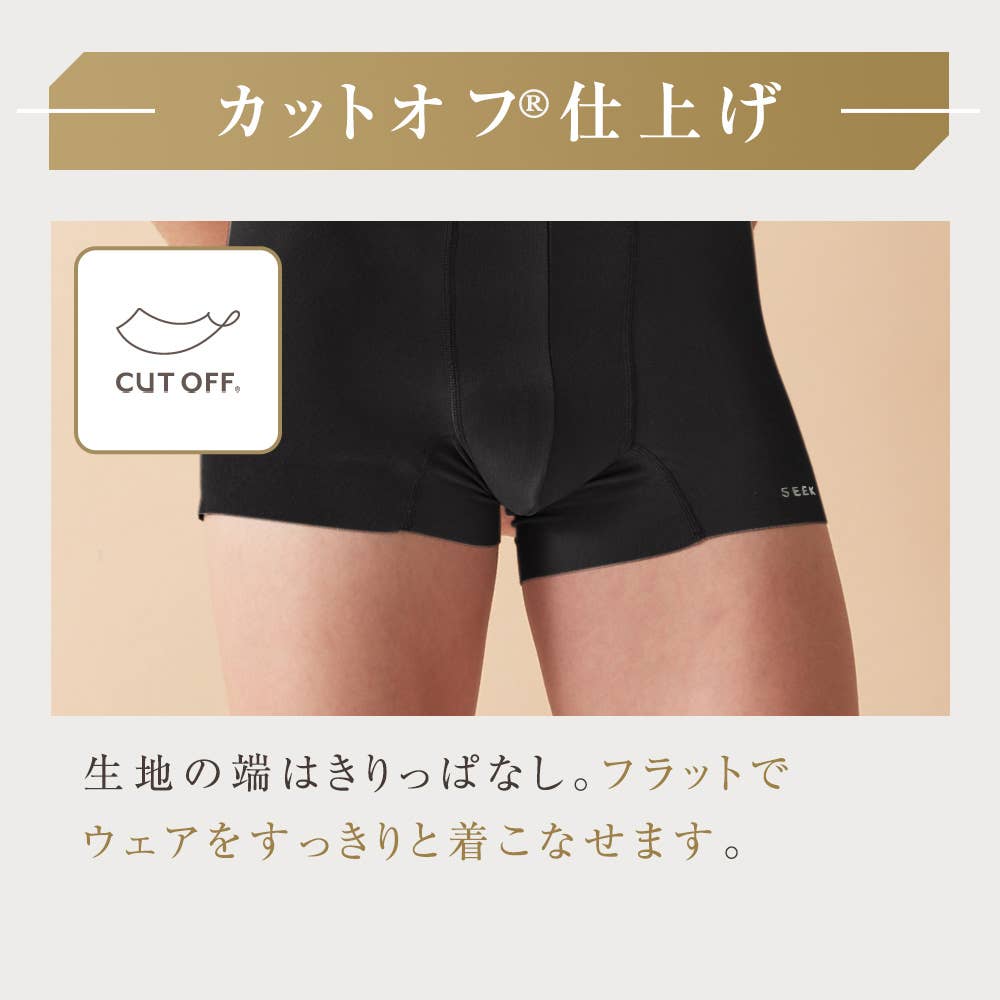 【腰ゴムなし】エアーズボクサーパンツ(前とじ) EEC880D-00063 E8