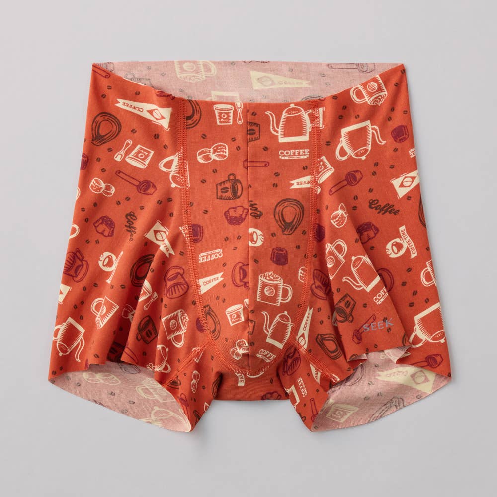 【腰ゴムなし】エアーズボクサーパンツ（前とじ） EEC880E-00042 サンレッド