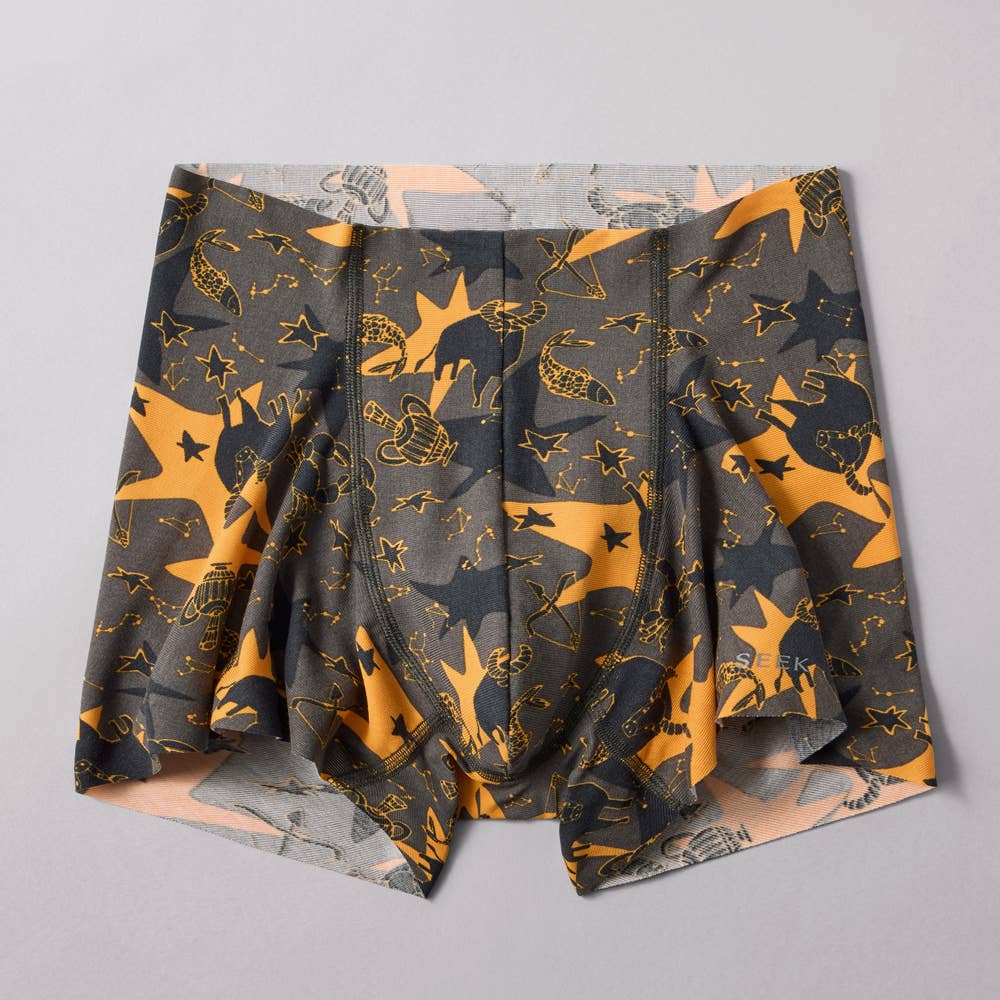 【腰ゴムなし】エアーズボクサーパンツ（前とじ） EEC880E-000CM スレート