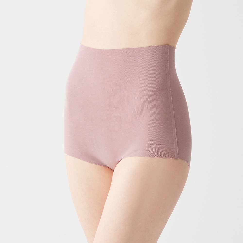 ネット限定お得福袋【完全無縫製 ハイウエストショーツ】同色3枚セット FK26L014 E6