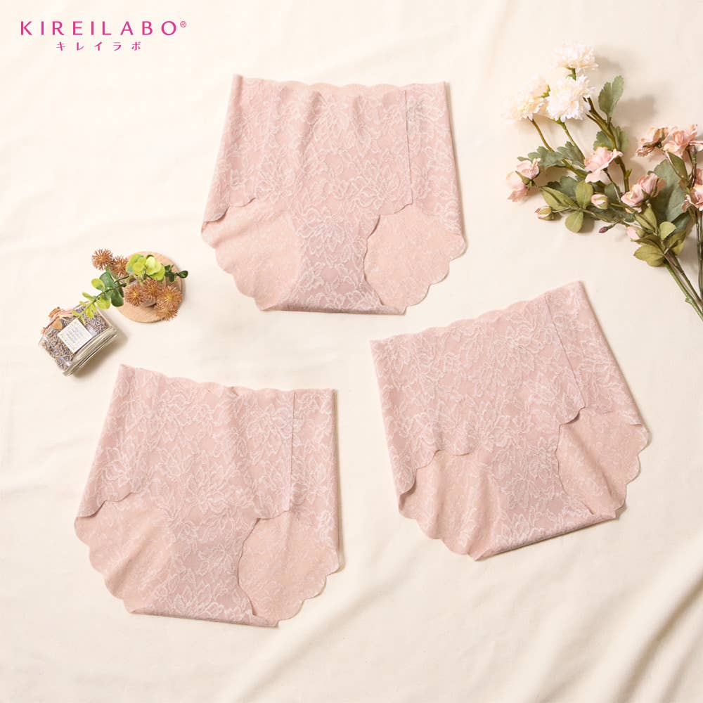 ネット限定お得福袋【ブラファンデ　レギュラーショーツ】同色3枚セット