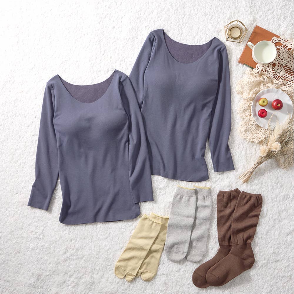 ネット限定お得福袋【レディースあったかアイテム】詰め合わせ4点セット【送料無料】 FK26LD01 セットカラー１