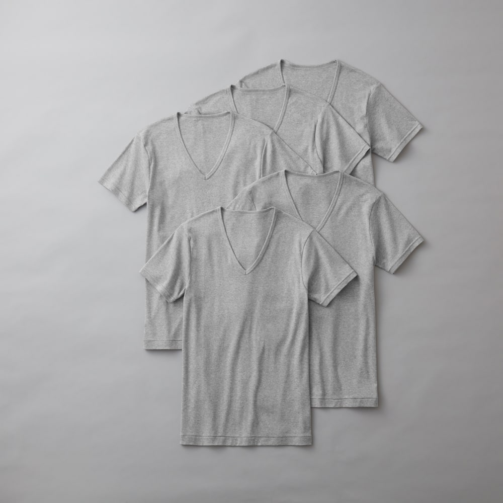 VネックTシャツ（5枚組）【SALE】 GM00155 :メンズ トップス