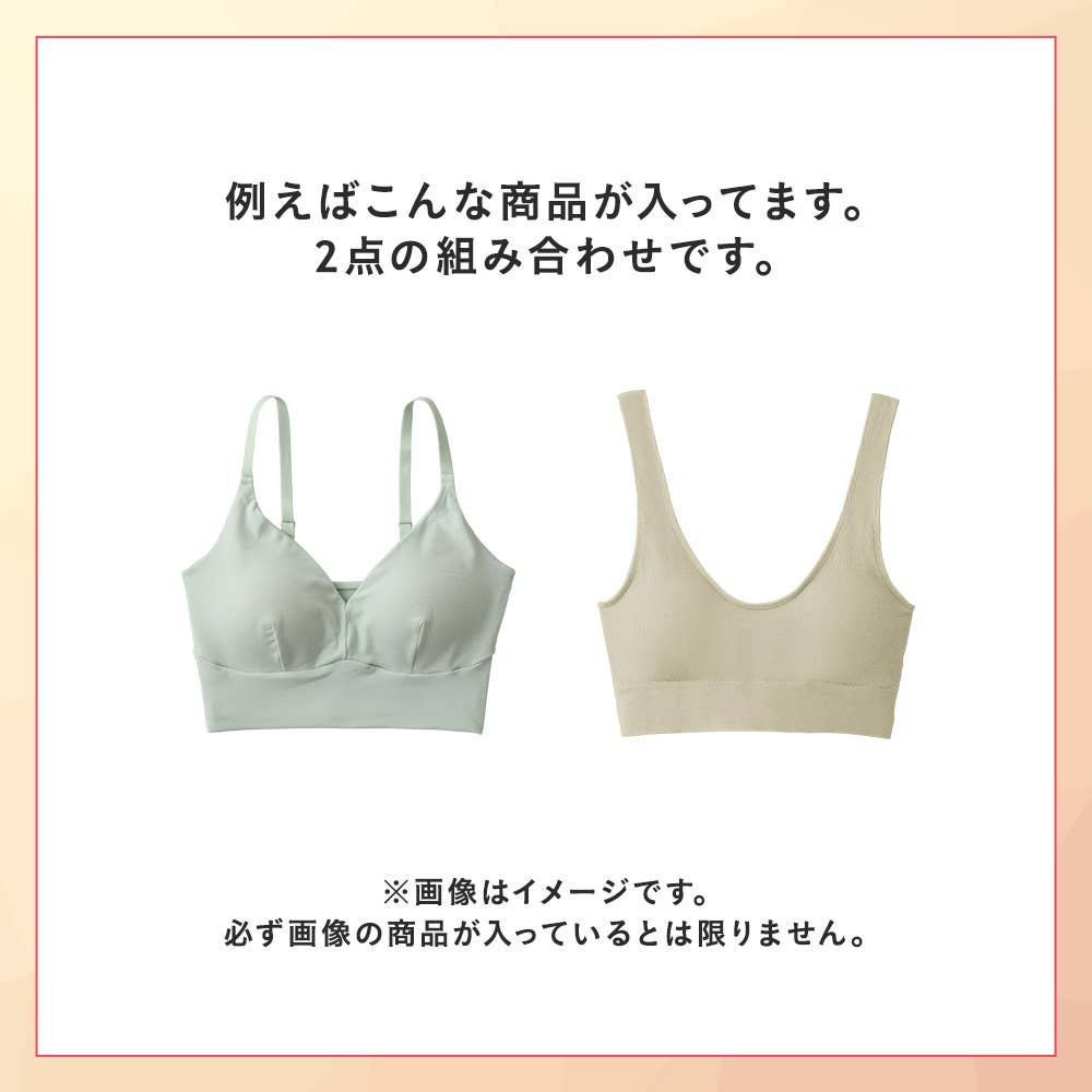 【感謝祭限定】ノンワイヤーブラ2点セット HB26L003 セットA