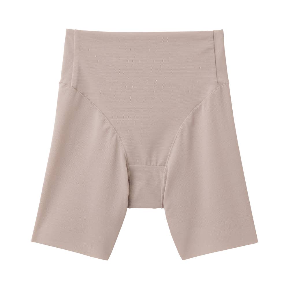 【キュッと太もも】2分丈ショーツ HZ4563P ブロアベージュ