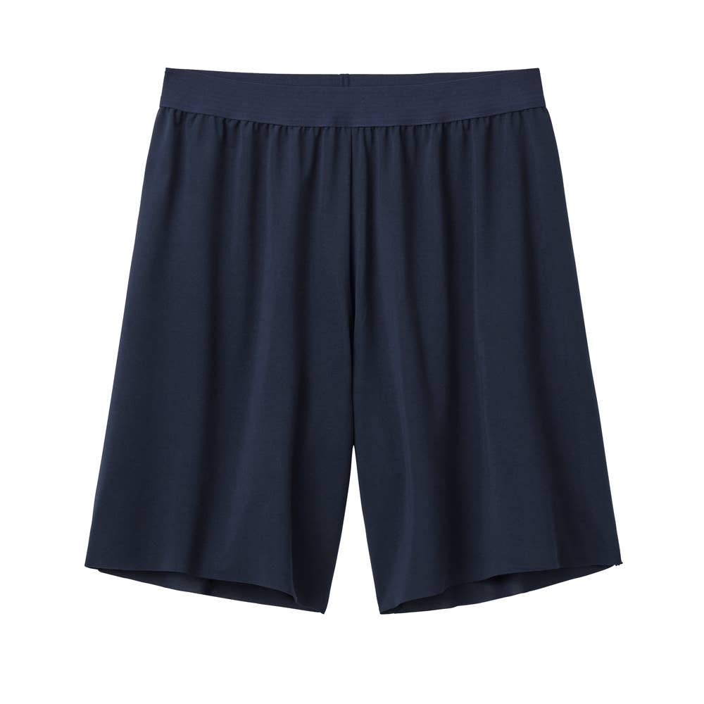 【in.P】ペチパンツ（ひざ上丈）（前とじ）【SALE】 INP003A ネービーブルー