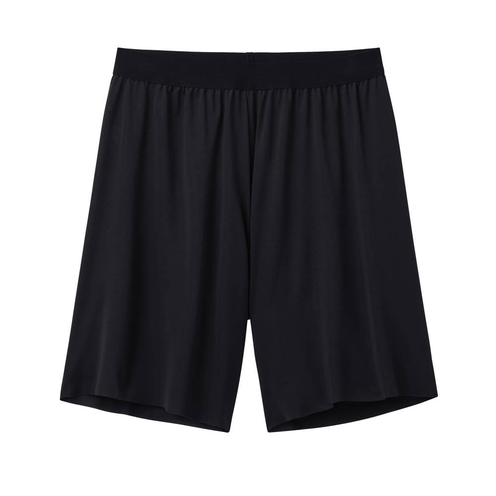 【in.P】ペチパンツ（ひざ上丈）（前とじ）【SALE】 INP003A ブラック