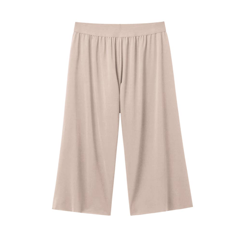 【in.P】ペチパンツ(ステテコ)(ひざ下丈)(前とじ)【SALE】 INP006A クリアグレー