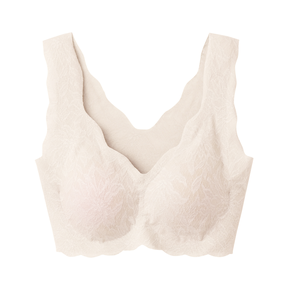 【ブラファンデ】ノンワイヤーブラジャー【まとめ買い割対象】 KB1655 ナチュラル