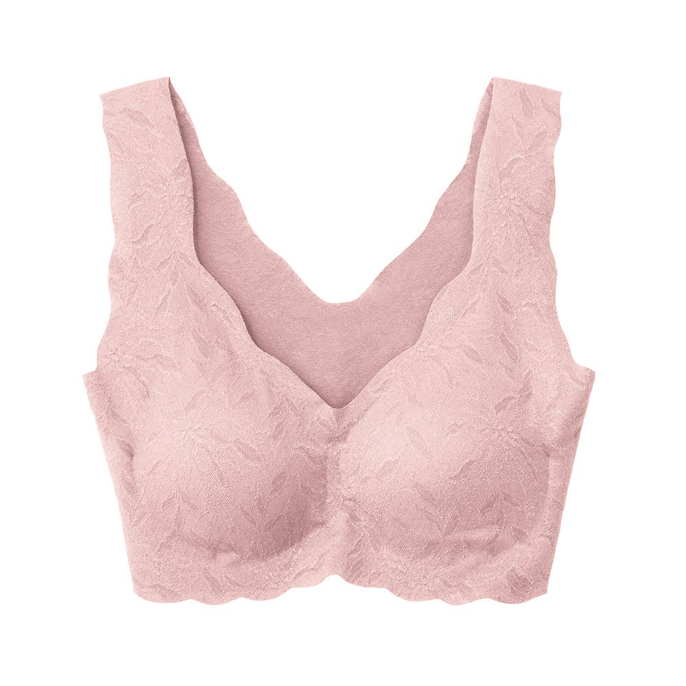 【ブラファンデ】ノンワイヤーブラジャー【まとめ買い割対象】 KB1655P ノーブルピンク