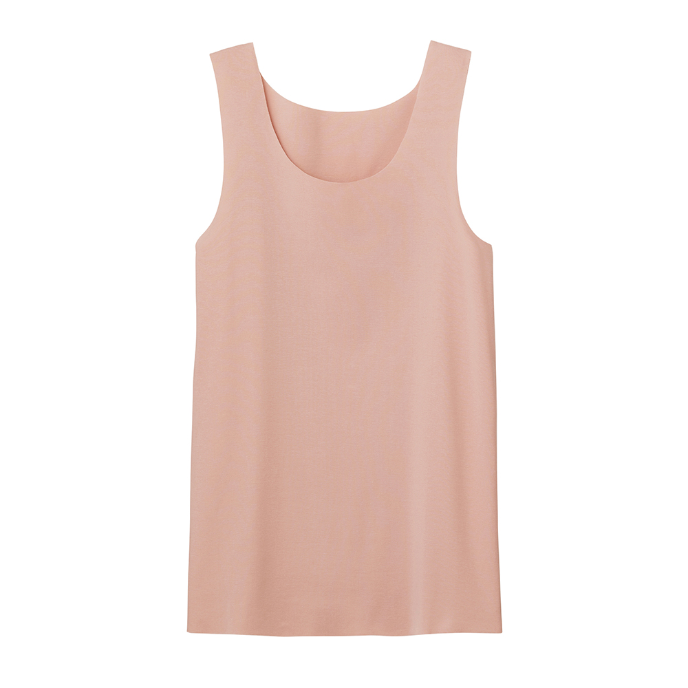 【完全無縫製】タンクトップ KB2054B マルシェピンク