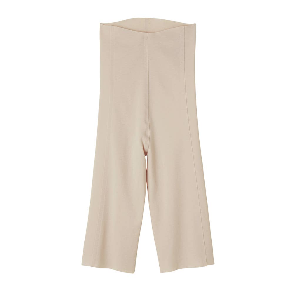 【完全無縫製】5分丈 KB2066B ホワイトベージュ