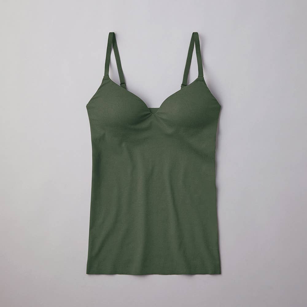 【Fitte】ブラキャミソール【SALE】 KB3057YM ケーリーグリーン