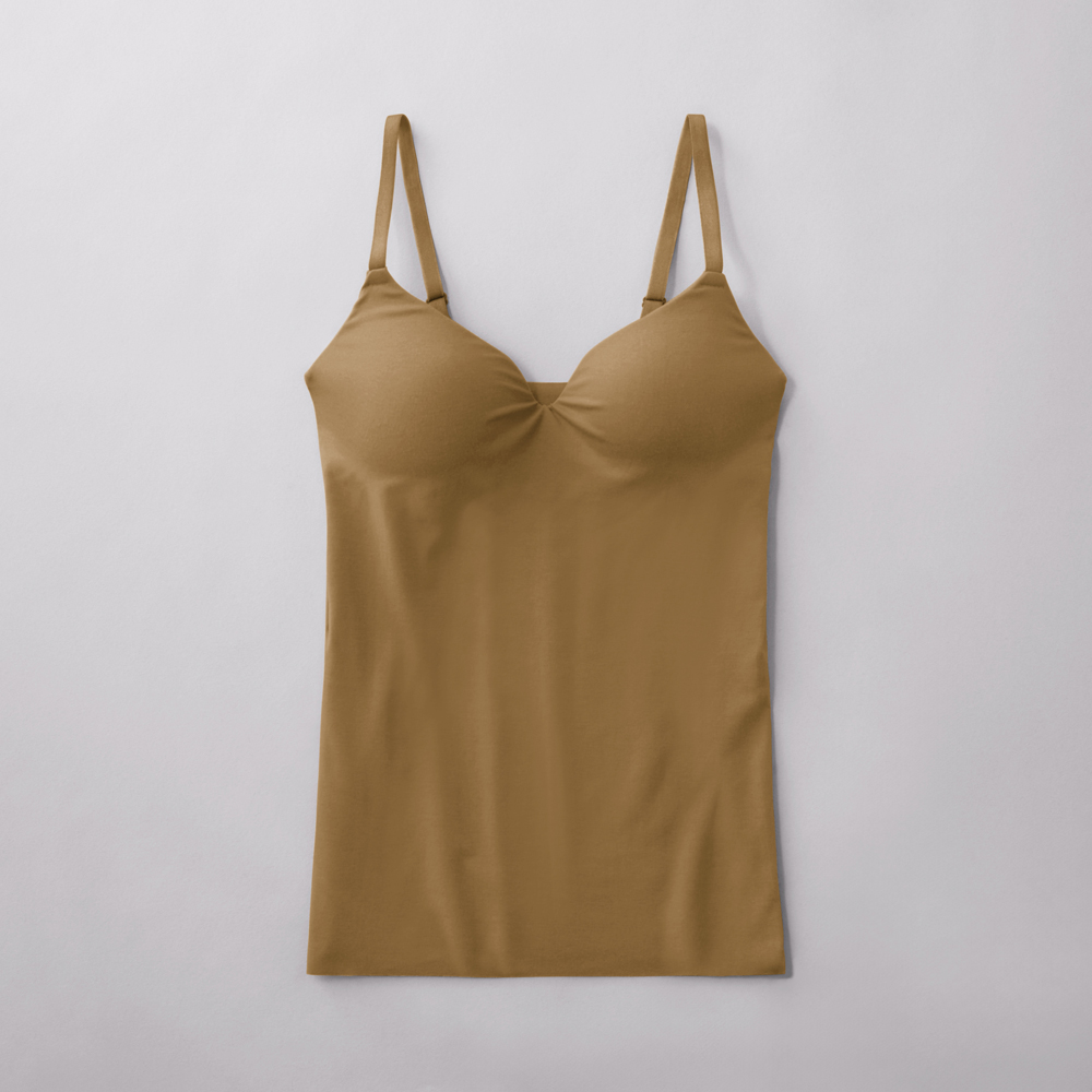 【Fitte】ブラキャミソール【SALE】 KB3057YM ライトブラウン