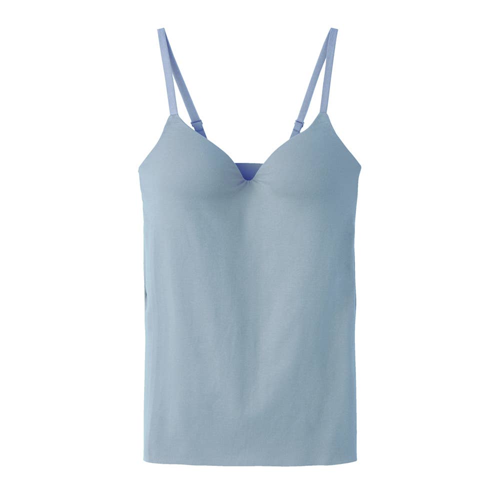 【Fitte】ブラキャミソール【SALE】 KB3057YM リゾートブルー