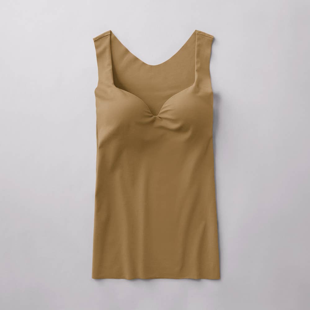 【Fitte】ブラタンクトップ【SALE】 KB3058YM ライトブラウン