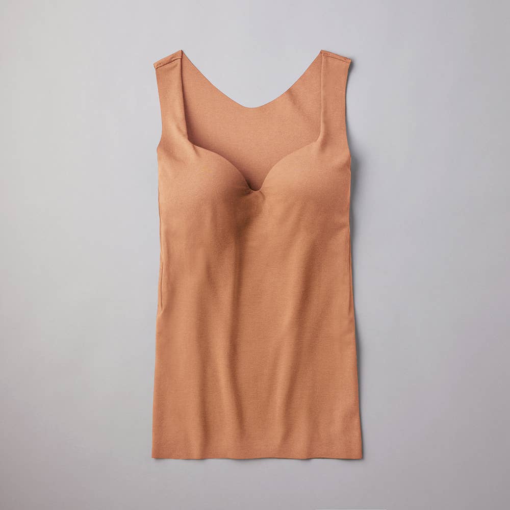 【Fitte】ブラタンクトップ【SALE】 KB3058YM スモークオレンジ