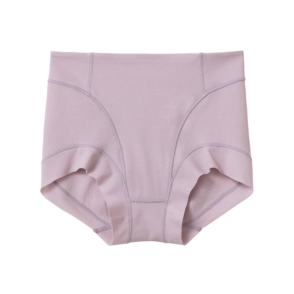 【Fitte（肌側綿100%）】ショートガードル KB4062N コトラベンダー