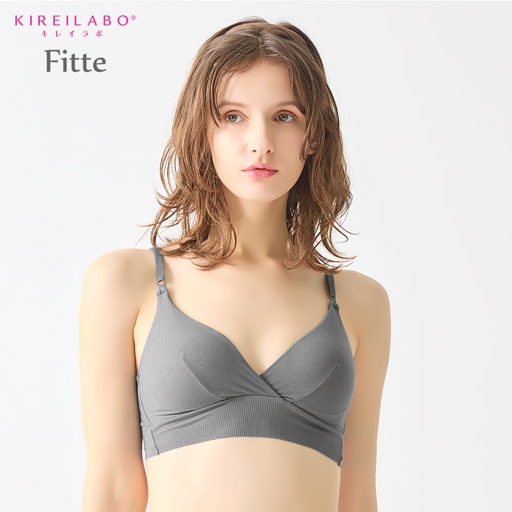 Fitte（カットオフ リブ）】ブラレット【SALE】 KB5092N :レディース