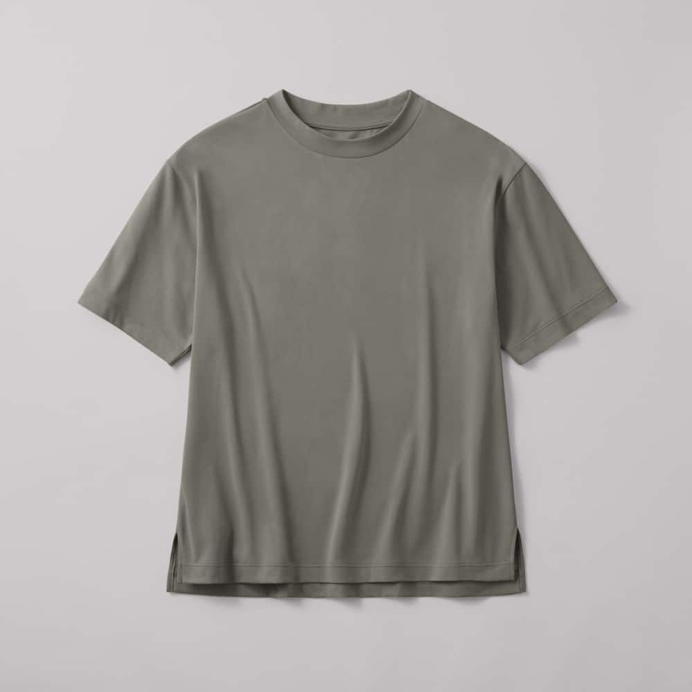 Fitte】5分袖オーバーサイズTシャツ【SALE】 KB5148P