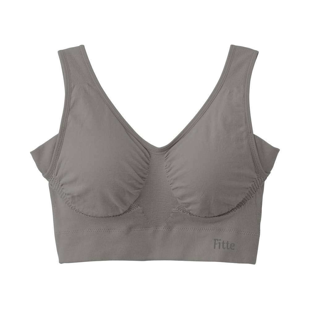 ままちゃん　レーシーブラ 75E ライトグレー ままちゃん レーシーブラ 75E ライトグレー 販売終了）ブリーズ