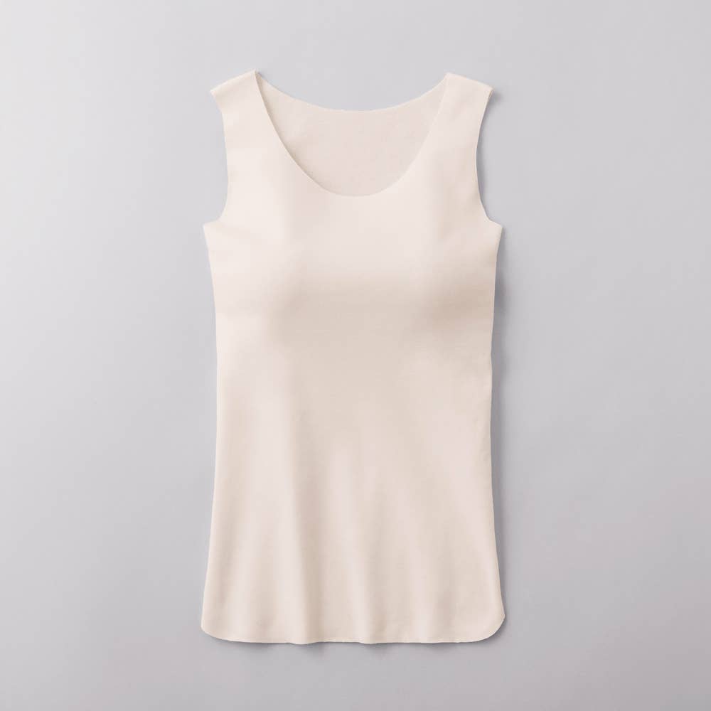 【Fitte Warm】ブラタンクトップ【SALE】 KB8058K オフホワイト