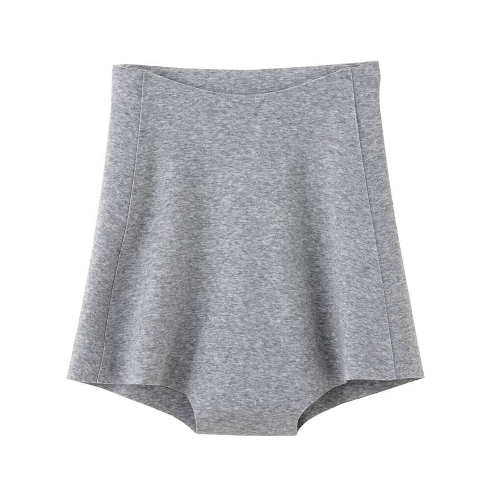 【完全無縫製】1分丈ショーツ KL2062A グレーモク