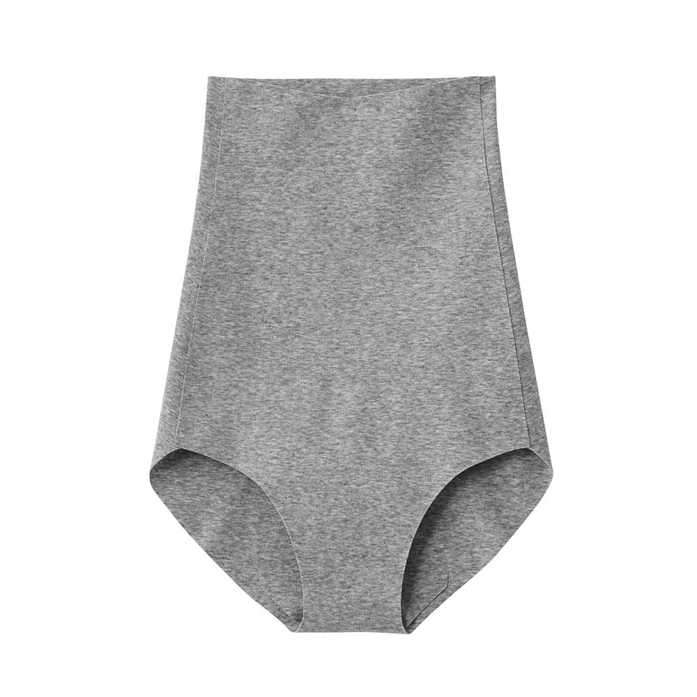 【完全無縫製】ハイウエストショーツ KL2072A グレーモク