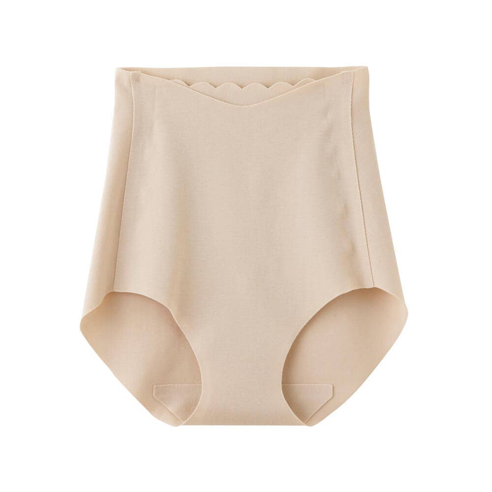 【完全無縫製】【お腹おさえ】レギュラーショーツ KL2170 スキンベージュ
