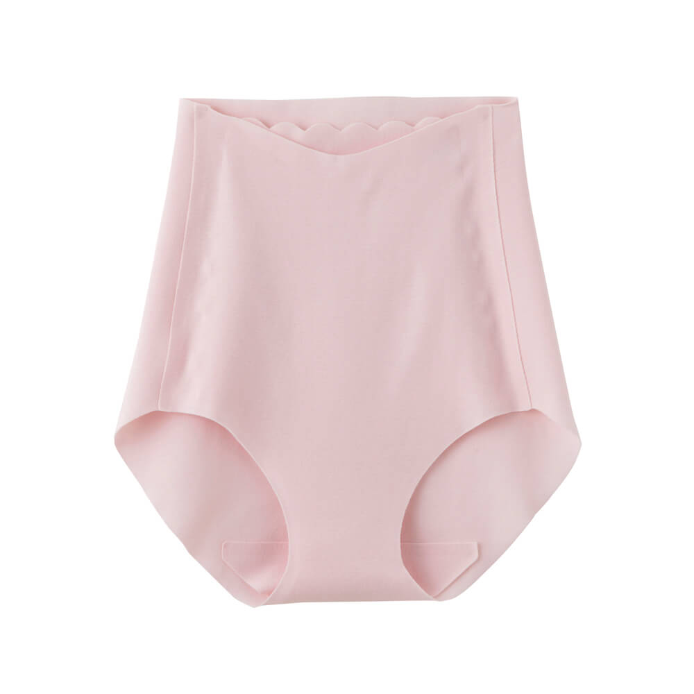 【完全無縫製】【お腹おさえ】レギュラーショーツ KL2170 ソフトピンク