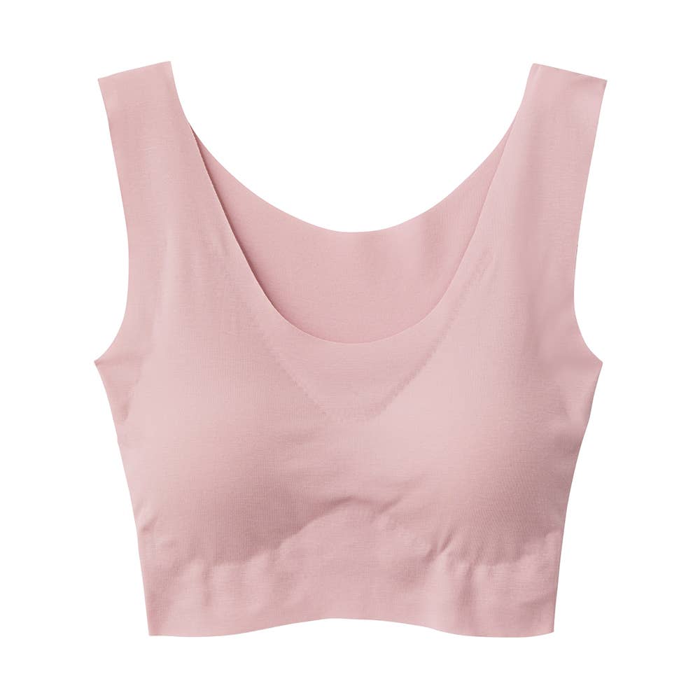 【吸湿発熱】ハーフトップ KL9855N ノーブルピンク